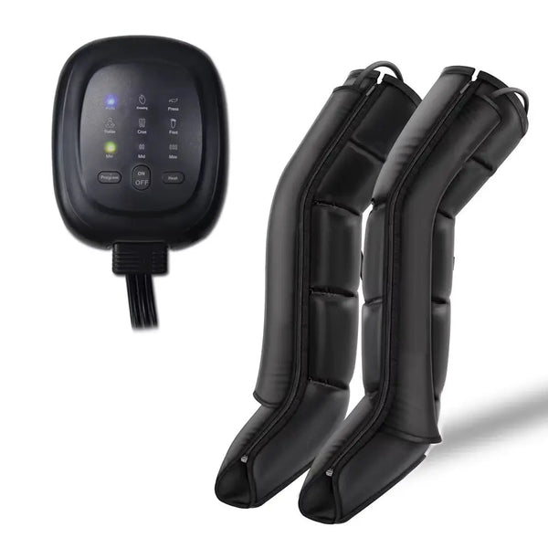 Pneumatic Compression Leg Recovery System Foot Massager for Circulation and Relaxation Calf Massage Reduce Muscle Tension Device