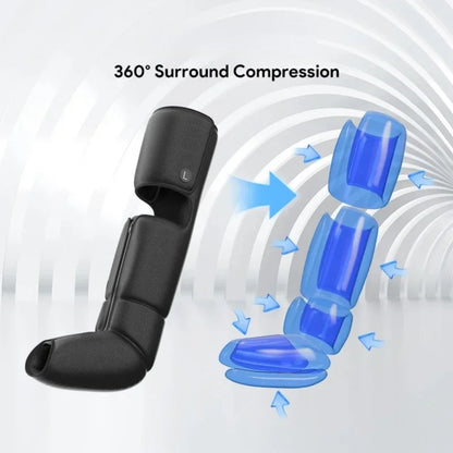 Leg Massager with Heat and Airbag Foot Calf Thigh Massager for Circulation and Muscle Relaxation Sequential Compression Boot