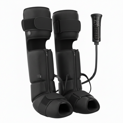 Leg Massager with Heat and Airbag Foot Calf Thigh Massager for Circulation and Muscle Relaxation Sequential Compression Boot